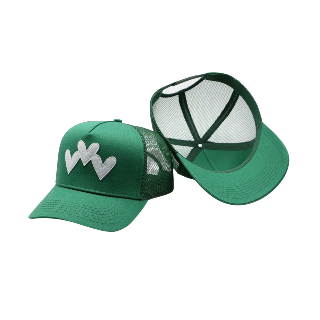 Healthy Trinity Trucker (Green)